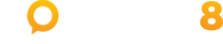 Concert8 Logo White Transparent